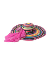 Dolce & Gabbana Multicolor Fantasy Wide Brim Floppy Hat -   -  Dolce & Gabbana.